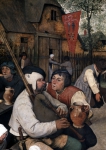 BRUEGHEL Pieter 'The Elder'｜農民の踊り（部分）