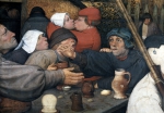 BRUEGHEL Pieter 'The Elder'｜農民の踊り（部分）