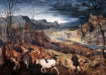 BRUEGHEL Pieter 'The Elder'｜牛群の帰還