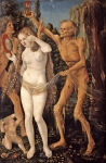 HANS BALDUNG Grien｜女の三段階と死