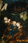 CRANACH Lucas｜ロトとその娘達