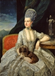 ZOFFANY Johann｜大公爵夫人マリア・クリスティーナ