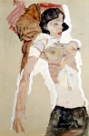 SCHIELE Egon｜半裸婦