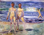 MUNCH Edvard｜水浴者