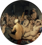 INGRES Jean Auguste Dominique｜トルコ風呂