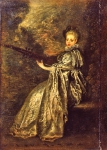 WATTEAU Jean Antoine｜浮気な小娘