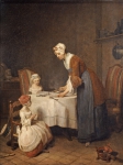 CHARDIN Jean-Baptiste Simeon｜食前の祈り