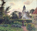 PISSARRO Camille｜ノックの教会