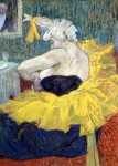 TOULOUSE-LAUTREC Henri de｜女道化師、シャ・ウ・カオ