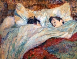 TOULOUSE-LAUTREC Henri de｜ベッド