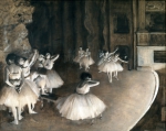 DEGAS Edgar (Hilaire Germain Edgar de)｜バレエの舞台稽古