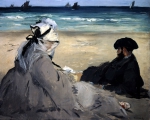 MANET Edouard｜海辺にて