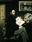 MANET Edouard ｜エミール・ゾラの肖像