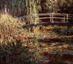 MONET Claude Oscar｜睡蓮の池、バラ色のハーモニー