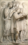 DELLA ROBBIA Luca｜聖歌壇（部分）