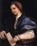 ANDREA DEL SARTO｜ペトラルカを読む娘