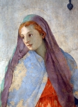 PONTORMO (Jacopo Carrucci)｜受胎告知（部分）