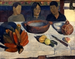 GAUGUIN Paul｜食事あるいはバナナ