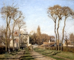 PISSARRO Camille｜ヴォアザン村の入口