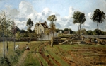 PISSARRO Camille｜ポントワーズの風景、または、ルーヴシエンヌ