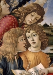 BOTTICELLI Sandro｜マニフィカトの聖母（部分）