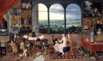 BRUEGHEL Jan 'The Elder'｜五感：聴覚の愚意