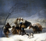 GOYA Francisco de｜冬（吹雪）