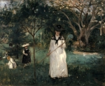 MORISOT Berthe｜蝶々とり