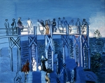 DUFY Raoul｜ル・アーヴルの海岸と桟橋