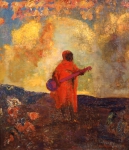 REDON Odilon｜アラブの楽師