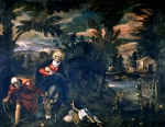 TINTORETTO (Jacopo Robusti)｜エジプトへの逃避