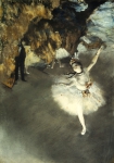 DEGAS Edgar (Hilaire Germain Edgar de)｜エトワール（スター）、あるいは舞台の踊り子