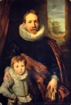 VAN DYCK Anton｜ギヨーム・リシャルドと息子の肖像