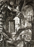 PIRANESI Giambattista｜牢獄・III：円型の塔