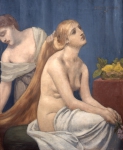 PUVIS DE CHAVANNES Pierre｜化粧する女、あるいは、化粧