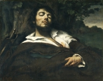 COURBET Gustave｜傷ついた男