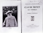 MONET Claude Oscar｜モネと睡蓮に付いて書かれたクレマンソーの本