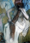 DEGAS Edgar (Hilaire Germain Edgar de)｜髪をすく女