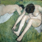 DEGAS Edgar (Hilaire Germain Edgar de)｜草上の二人浴女