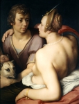 CORNELIS van Haarlem｜ヴィーナスとアドニス