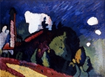 KANDINSKY Wassily ｜塔のある風景