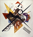 KANDINSKY Wassily ｜白い上に