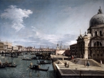 CANALETTO (Antonio Canal)｜大運河の入口とラ・サルーテ聖堂