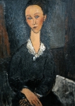 MODIGLIANI Amedeo｜白い襟の女性