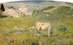 SEGANTINI Giovanni｜春の牧草地