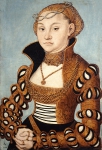 CRANACH Lucas｜サクソンの貴婦人の肖像