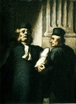 DAUMIER Honore｜二人の弁護士