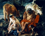 JORDAENS Jacob｜メルクリウスと百眼巨人