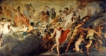 RUBENS Pieter Paul｜スペイン王家との婚姻の為の神々の会議、または、女王の政治