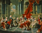 VAN LOO Louis-Michel｜フェリペ5世とその家族